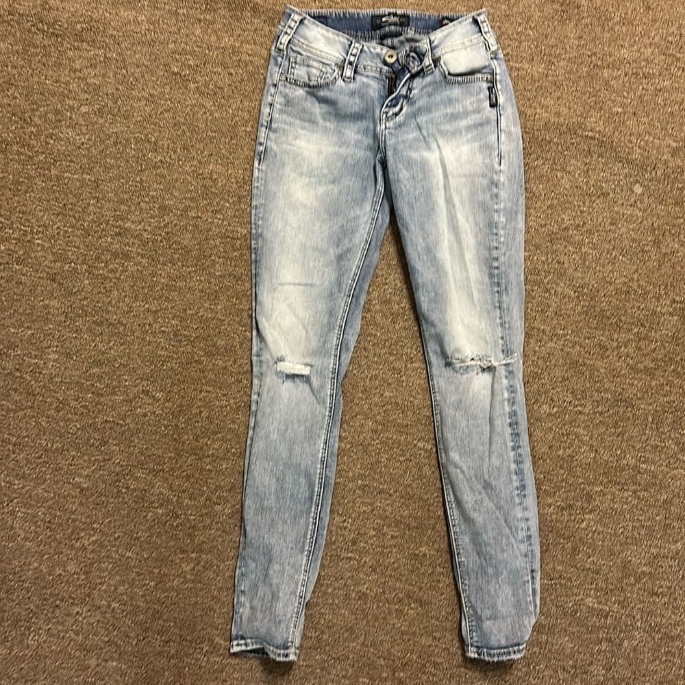 Silver jeans